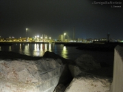 23/04/2012 - Il porto di Senigallia in notturna