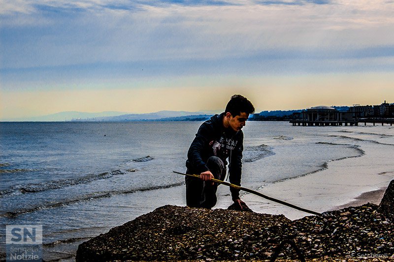 04/04/2016 - Sugli scogli del molo