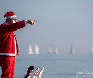 Babbi Natale in SUP a Senigallia: i volti dei partecipanti