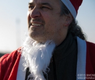 Babbi Natale in SUP a Senigallia: i volti dei partecipanti