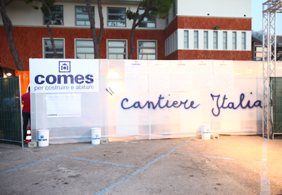 Cantiere Italia di Nuova Comes alla Fiera Campionaria 2012 di Senigallia