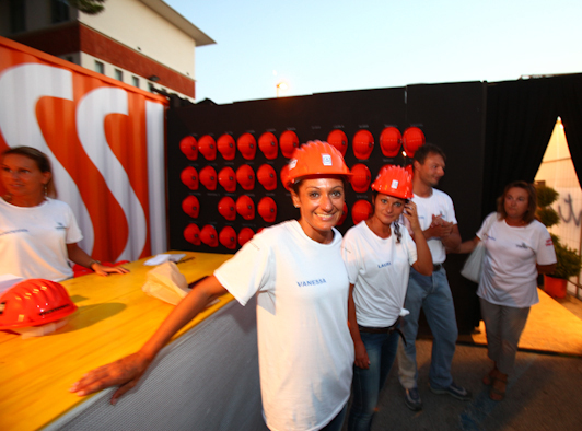 Cantiere Italia di Nuova Comes alla Fiera Campionaria 2012 di Senigallia