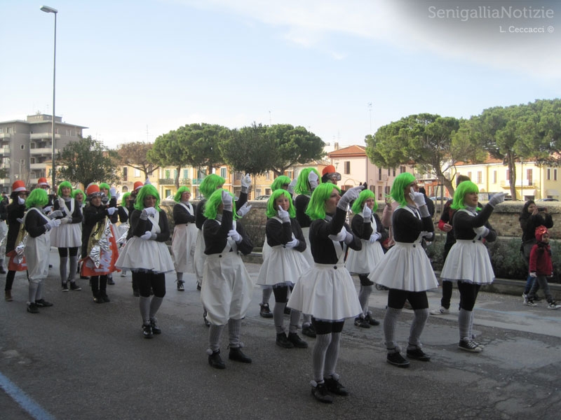 La sfilata a Senigallia per il carnevale 2013