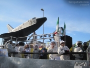 Carro allegorico per il carnevale a Senigallia