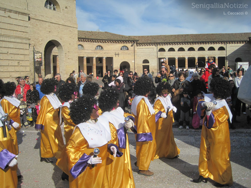 Coro gospel al Carnevale di Senigallia