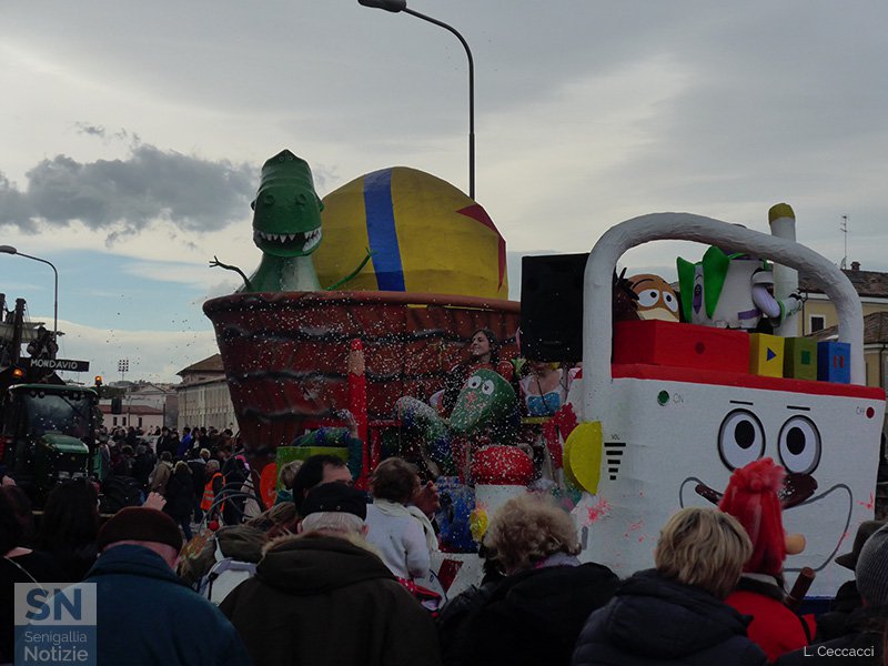 Carnevale 2017 a Senigallia - Sfilata dei carri di Martedì Grasso