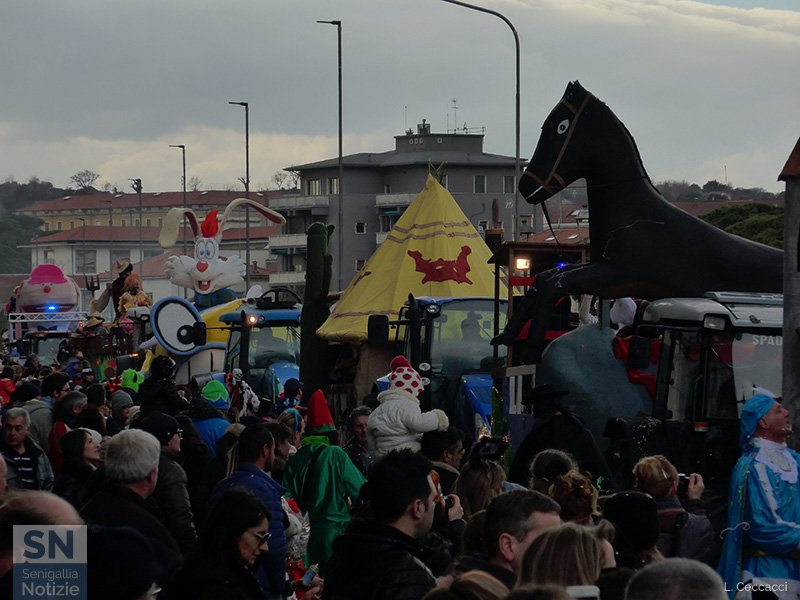 Carnevale 2017 a Senigallia - Carri allegorici