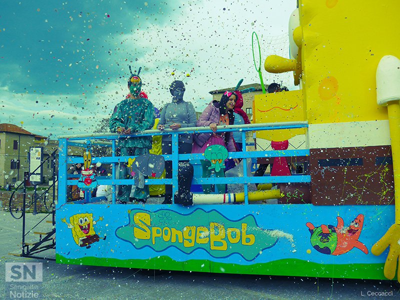 Carnevale 2017 a Senigallia - Sponge Bob