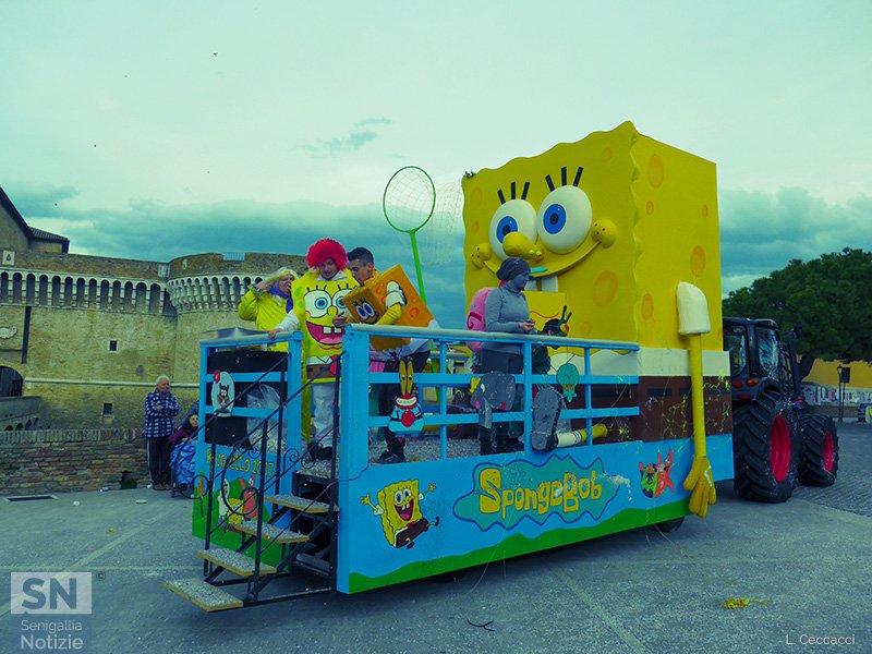 Carnevale 2017 a Senigallia - Sponge Bob