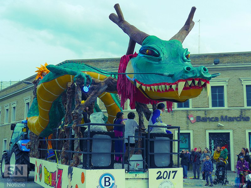 Carnevale 2017 a Senigallia - Dragon Ball