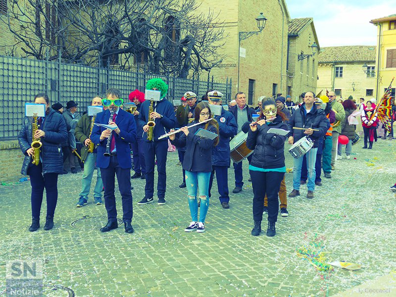 Carnevale 2017 a Senigallia - Suona la banda
