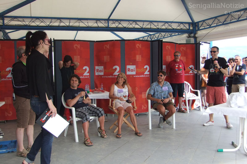 I partecipanti al Quiz on the Beach