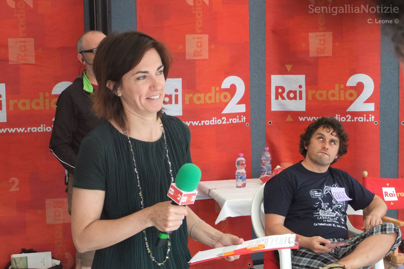 Cinzia Poli in diretta da Senigallia a Caterpillar AM