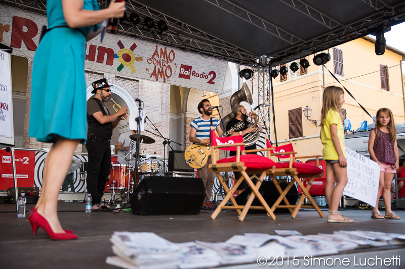 Caterraduno 2015 - Veeblefetzer in piazza Roma