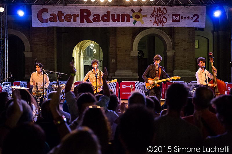 Caterraduno 2015 - Street Clerks in concerto in piazza Roma