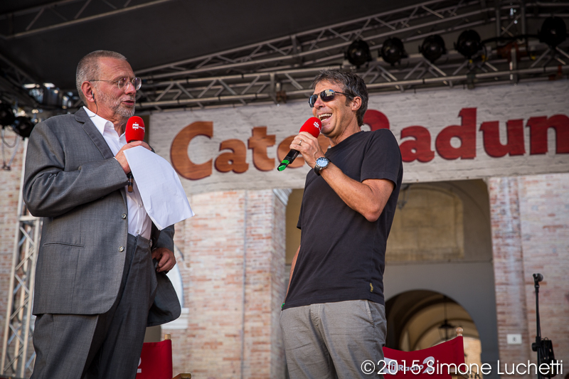 Caterraduno 2015 - Luca Barbarossa in piazza Roma