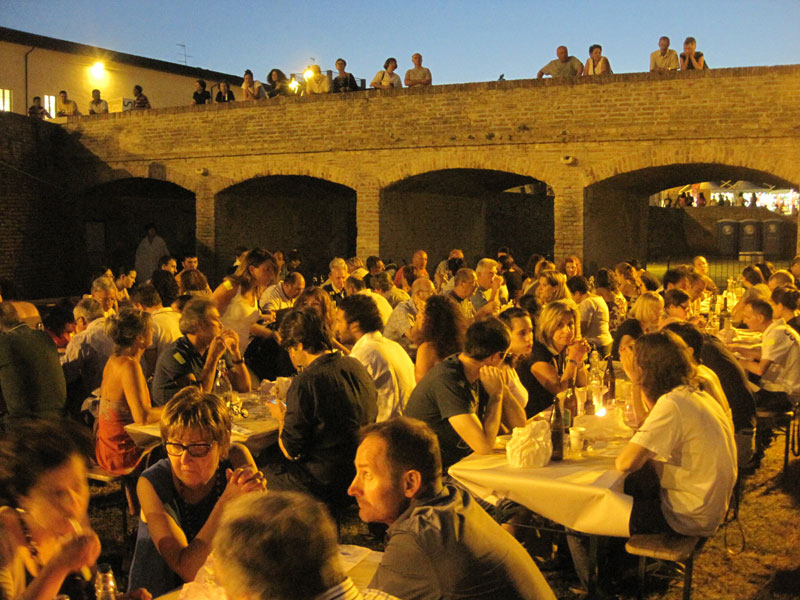 Cena antispreco del Caterraduno: i commensali