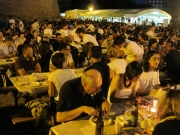 Cena antispreco del Caterraduno: i commensali