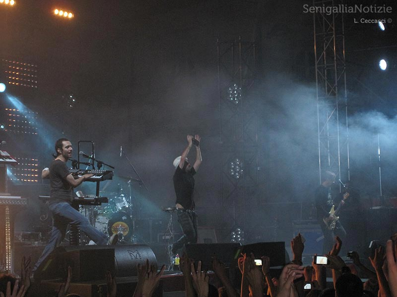 Concerto dei Subsonica a Senigallia per il CaterRaduno