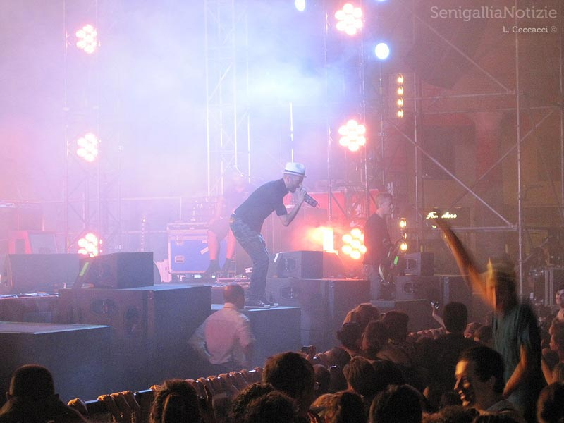 Concerto dei Subsonica a Senigallia per il CaterRaduno