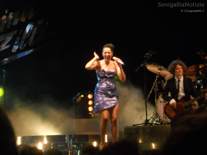 Nina Zilli al Caterraduno 2012