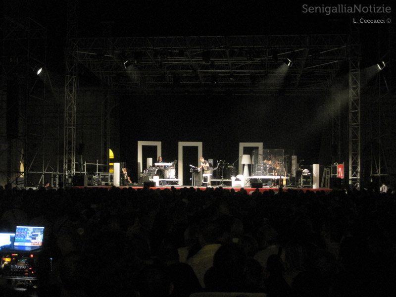 CaterRaduno2012, Samuele Bersani dal vivo a Senigallia