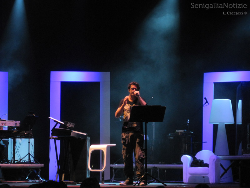 Samuele Bersani a Senigallia in concerto per il CaterRaduno 2012