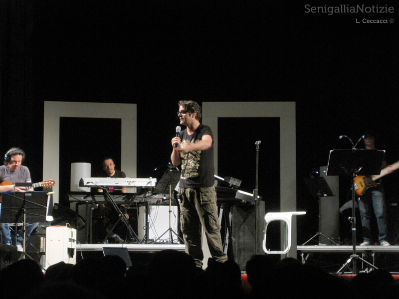 Samuele Bersani a Senigallia in concerto per il CaterRaduno 2012
