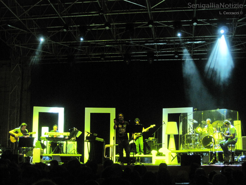 CaterRaduno2012, Samuele Bersani dal vivo a Senigallia