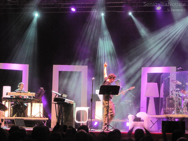 Samuele Bersani a Senigallia in concerto per il CaterRaduno 2012