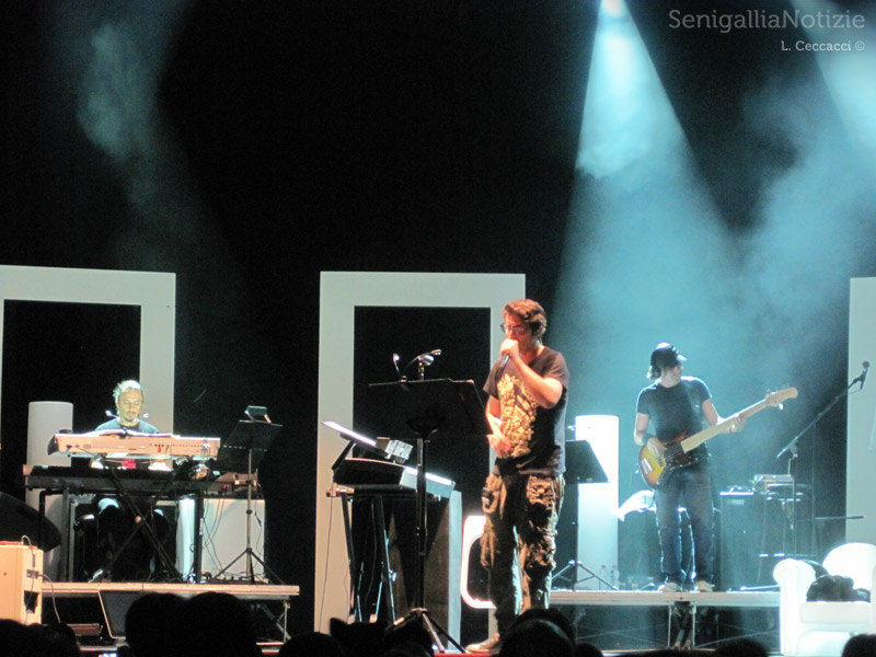 CaterRaduno2012, Samuele Bersani dal vivo a Senigallia