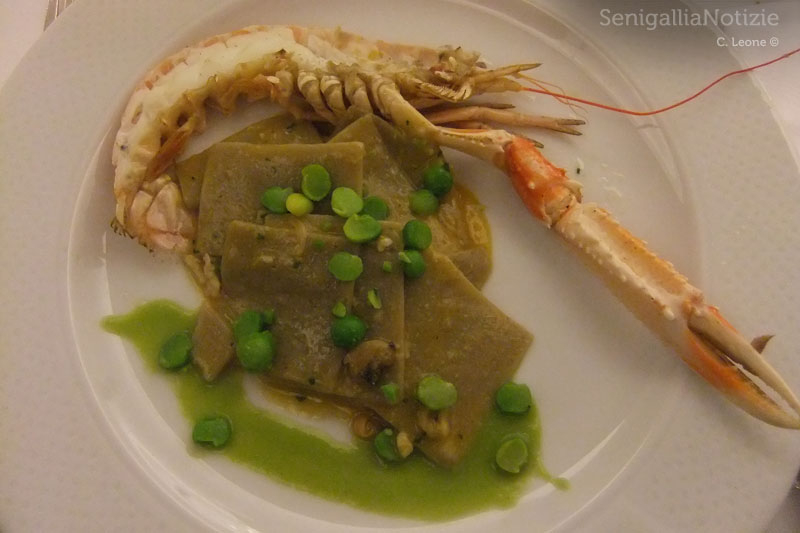 Buffet e piatti preparati dagli studenti del Panzini di Senigallia