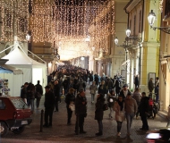 21/12/2015 - Il Corso di Senigallia conciato per le Feste