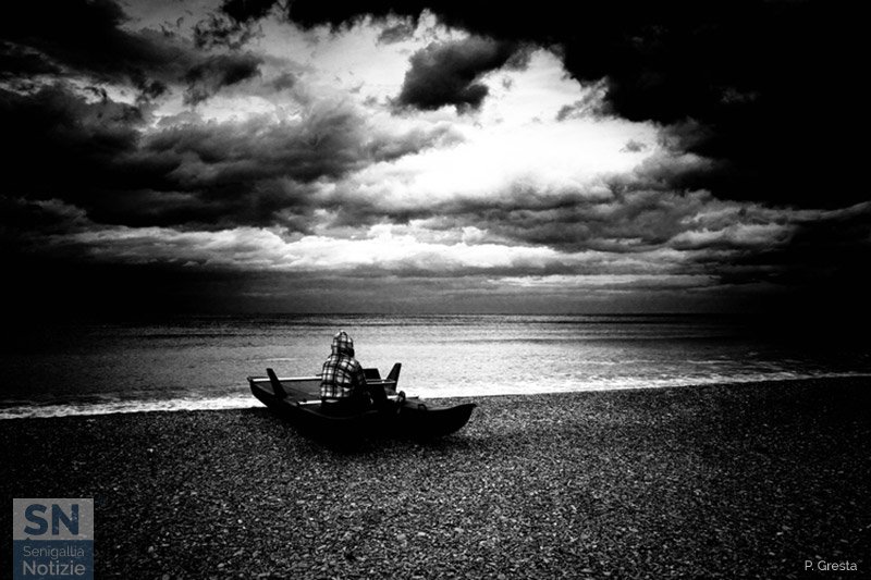 18/12/2018 - Sul pattino davanti al mare d'inverno