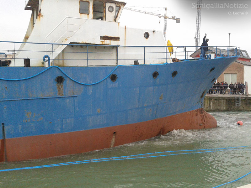 Finalmente in acqua nel porto di Senigallia