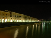 28/02/2012 - Veduta nottura del fiume Misa