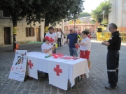 Anche la Croce Rossa ha il suo spazio