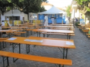 L\'area ristoro e degustazioni di FestAmbiente