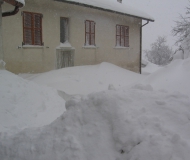 Foto dai lettori dell\'entroterra: la neve il 4 e 5 febbraio