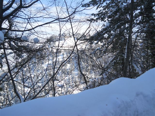 Scorci innevati da Arcevia