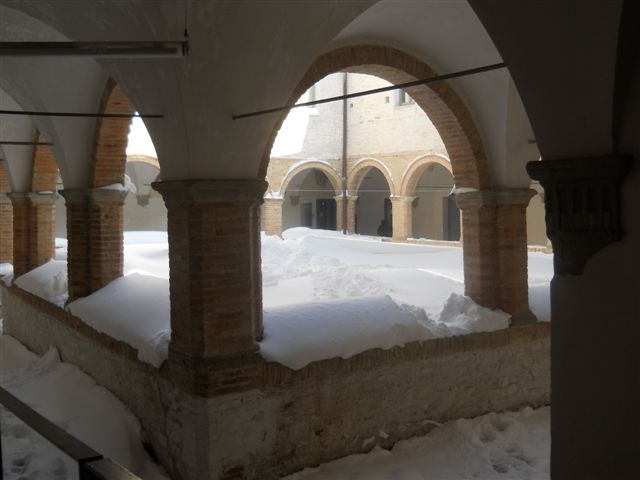 Scorci innevati da Arcevia