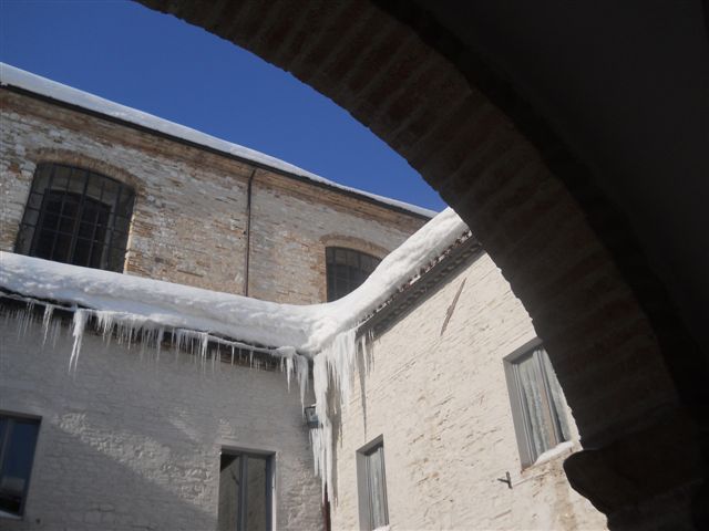 Scorci innevati da Arcevia