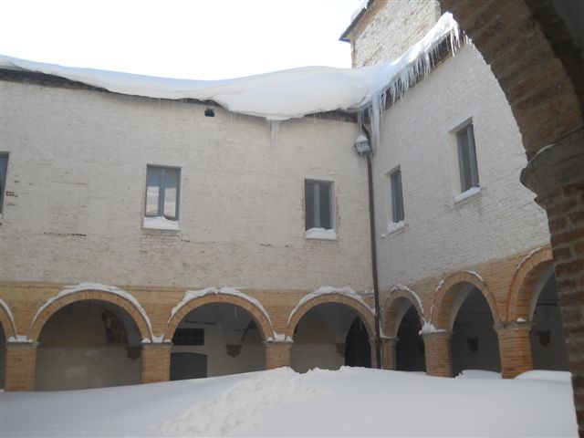 Scorci innevati da Arcevia
