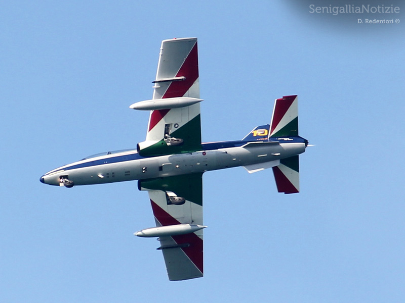 Senigallia Air Show: i primi piani delle Frecce Tricolori