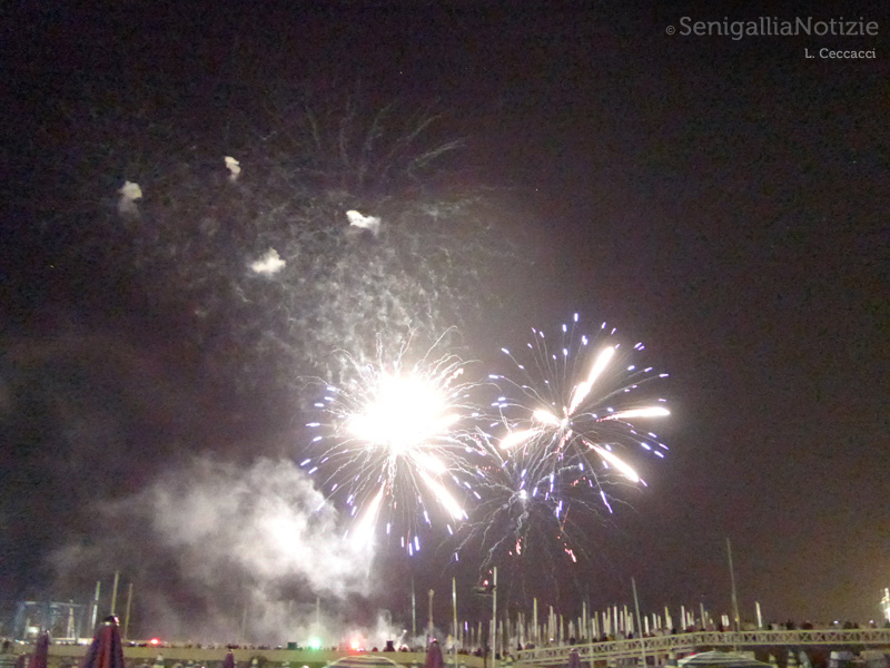 Fuochi d'artificio a Senigallia