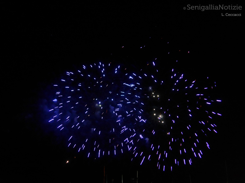 Fuochi d'artificio a Senigallia