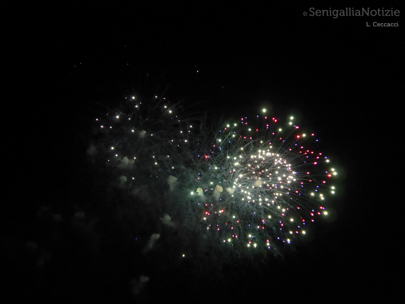Fuochi d'artificio a Senigallia