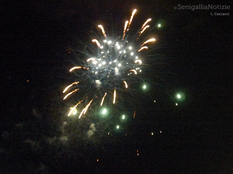 Fuochi d'artificio a Senigallia