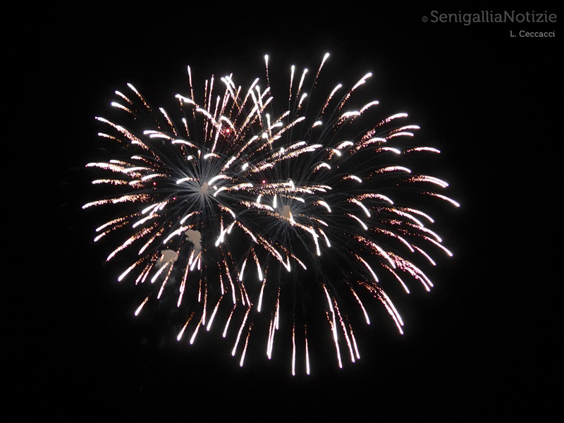 Fuochi d'artificio a Senigallia
