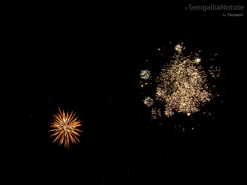 Fuochi d'artificio a Senigallia